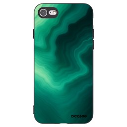 Fekete szilikon tok az alábbi mobiltelefonokra Apple iPhone SE 2020 - Malachite