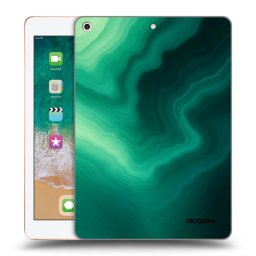 Átlátszó szilikon tok az alábbi táblagépre Apple iPad 9.7" 2018 (6. gen) - Malachite