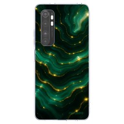 Átlátszó szilikon tok az alábbi mobiltelefonokra Xiaomi Mi Note 10 Lite - Emerald