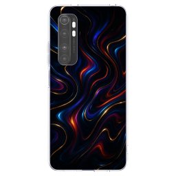 Átlátszó szilikon tok az alábbi mobiltelefonokra Xiaomi Mi Note 10 Lite - Noir