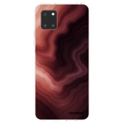 Átlátszó szilikon tok az alábbi mobiltelefonokra Samsung Galaxy Note 10 Lite N770F - Rouge