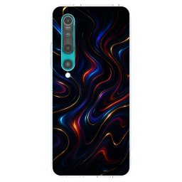 Átlátszó szilikon tok az alábbi mobiltelefonokra Xiaomi Mi 10 - Noir