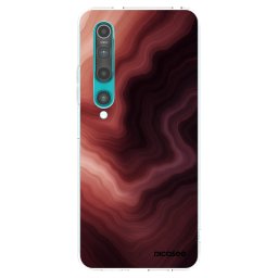Átlátszó szilikon tok az alábbi mobiltelefonokra Xiaomi Mi 10 - Rouge