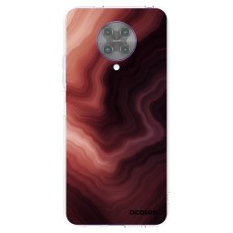 Átlátszó szilikon tok az alábbi mobiltelefonokra Xiaomi Poco F2 Pro - Rouge