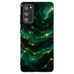 Fekete szilikon tok az alábbi mobiltelefonokra Samsung Galaxy S20 FE - Emerald