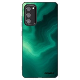 Fekete szilikon tok az alábbi mobiltelefonokra Samsung Galaxy S20 FE - Malachite