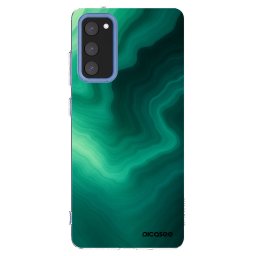 Átlátszó szilikon tok az alábbi mobiltelefonokra Samsung Galaxy S20 FE - Malachite