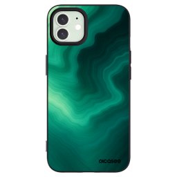 Fekete szilikon tok az alábbi mobiltelefonokra Apple iPhone 12 Pro - Malachite