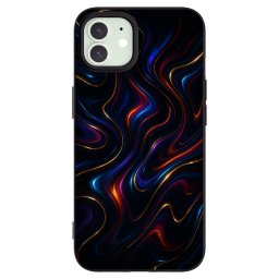 Fekete szilikon tok az alábbi mobiltelefonokra Apple iPhone 12 Pro - Noir