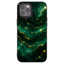 Fekete szilikon tok az alábbi mobiltelefonokra Apple iPhone 12 Pro Max - Emerald