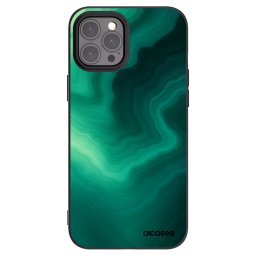 Fekete szilikon tok az alábbi mobiltelefonokra Apple iPhone 12 Pro Max - Malachite