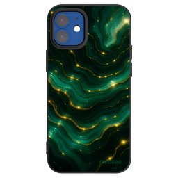Fekete szilikon tok az alábbi mobiltelefonokra Apple iPhone 12 mini - Emerald