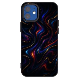 Fekete szilikon tok az alábbi mobiltelefonokra Apple iPhone 12 mini - Noir