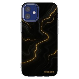 Átlátszó szilikon tok az alábbi mobiltelefonokra Apple iPhone 12 mini - Thunder