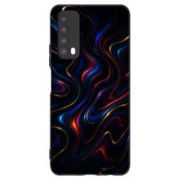 Fekete szilikon tok az alábbi mobiltelefonokra Huawei P Smart 2021 - Noir