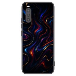 Fekete szilikon tok az alábbi mobiltelefonokra Sony Xperia 10 II - Noir