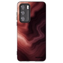 Fekete szilikon tok az alábbi mobiltelefonokra Huawei P40 - Rouge