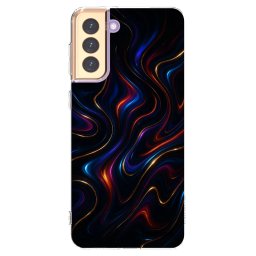 Átlátszó szilikon tok az alábbi mobiltelefonokra Samsung Galaxy S21+ 5G G996F - Noir