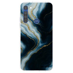 Átlátszó szilikon tok az alábbi mobiltelefonokra Motorola Moto G8 - Luna