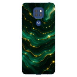 Átlátszó szilikon tok az alábbi mobiltelefonokra Motorola Moto G9 Play - Emerald