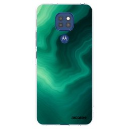 Átlátszó szilikon tok az alábbi mobiltelefonokra Motorola Moto G9 Play - Malachite