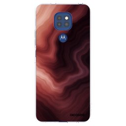 Átlátszó szilikon tok az alábbi mobiltelefonokra Motorola Moto G9 Play - Rouge