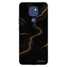 Átlátszó szilikon tok az alábbi mobiltelefonokra Motorola Moto G9 Play - Thunder
