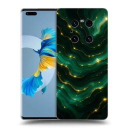 Átlátszó szilikon tok az alábbi mobiltelefonokra Huawei Mate 40 Pro - Emerald