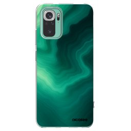 Átlátszó szilikon tok az alábbi mobiltelefonokra Xiaomi Redmi Note 10 Pro - Malachite