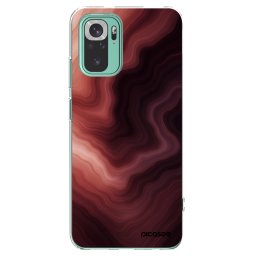 Átlátszó szilikon tok az alábbi mobiltelefonokra Xiaomi Redmi Note 10 Pro - Rouge