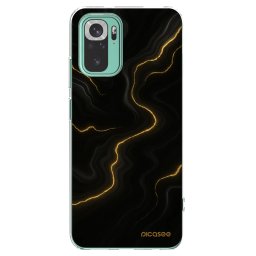 Átlátszó szilikon tok az alábbi mobiltelefonokra Xiaomi Redmi Note 10 Pro - Thunder