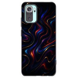 Fekete szilikon tok az alábbi mobiltelefonokra Xiaomi Redmi Note 10 Pro - Noir