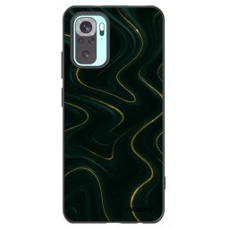 Fekete szilikon tok az alábbi mobiltelefonokra Xiaomi Redmi Note 10 Pro - Vawes