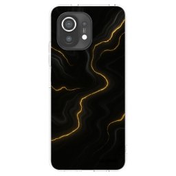 Átlátszó szilikon tok az alábbi mobiltelefonokra Xiaomi Mi 11 - Thunder