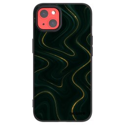 Fekete szilikon tok az alábbi mobiltelefonokra Apple iPhone 13 - Vawes