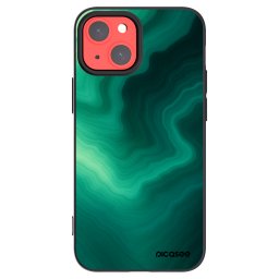 Fekete szilikon tok az alábbi mobiltelefonokra Apple iPhone 13 mini - Malachite