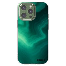 Átlátszó szilikon tok az alábbi mobiltelefonokra Apple iPhone 13 Pro - Malachite