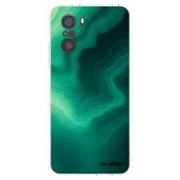 Átlátszó szilikon tok az alábbi mobiltelefonokra Xiaomi Poco F3 - Malachite