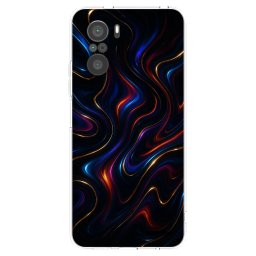 Átlátszó szilikon tok az alábbi mobiltelefonokra Xiaomi Poco F3 - Noir