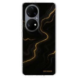Átlátszó szilikon tok az alábbi mobiltelefonokra Huawei P50 - Thunder