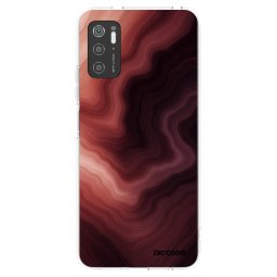 Átlátszó szilikon tok az alábbi mobiltelefonokra Xiaomi Poco M3 Pro 5G - Rouge
