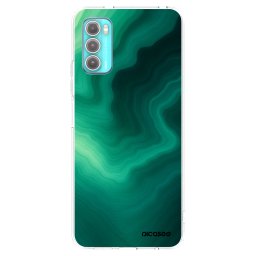 Átlátszó szilikon tok az alábbi mobiltelefonokra Motorola Moto G60 - Malachite