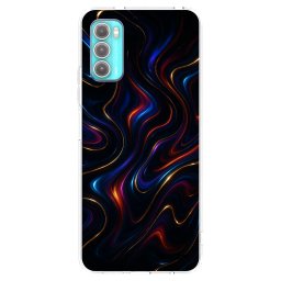 Átlátszó szilikon tok az alábbi mobiltelefonokra Motorola Moto G60 - Noir