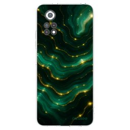 Átlátszó szilikon tok az alábbi mobiltelefonokra Xiaomi Poco X4 Pro 5G - Emerald