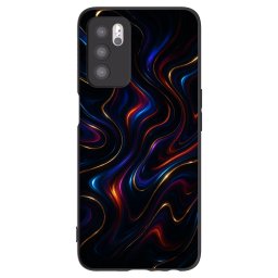 Fekete szilikon tok az alábbi mobiltelefonokra OPPO A16s - Noir