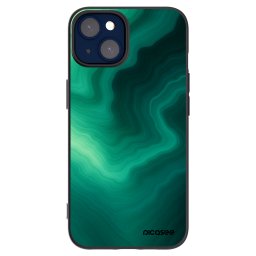 Fekete szilikon tok az alábbi mobiltelefonokra Apple iPhone 14 - Malachite