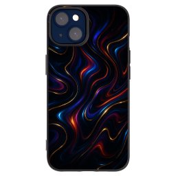 Fekete szilikon tok az alábbi mobiltelefonokra Apple iPhone 14 - Noir