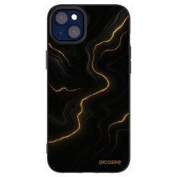 Fekete szilikon tok az alábbi mobiltelefonokra Apple iPhone 14 Plus - Thunder