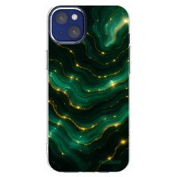 Átlátszó szilikon tok az alábbi mobiltelefonokra Apple iPhone 14 Plus - Emerald