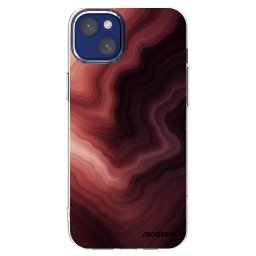 Átlátszó szilikon tok az alábbi mobiltelefonokra Apple iPhone 14 Plus - Rouge